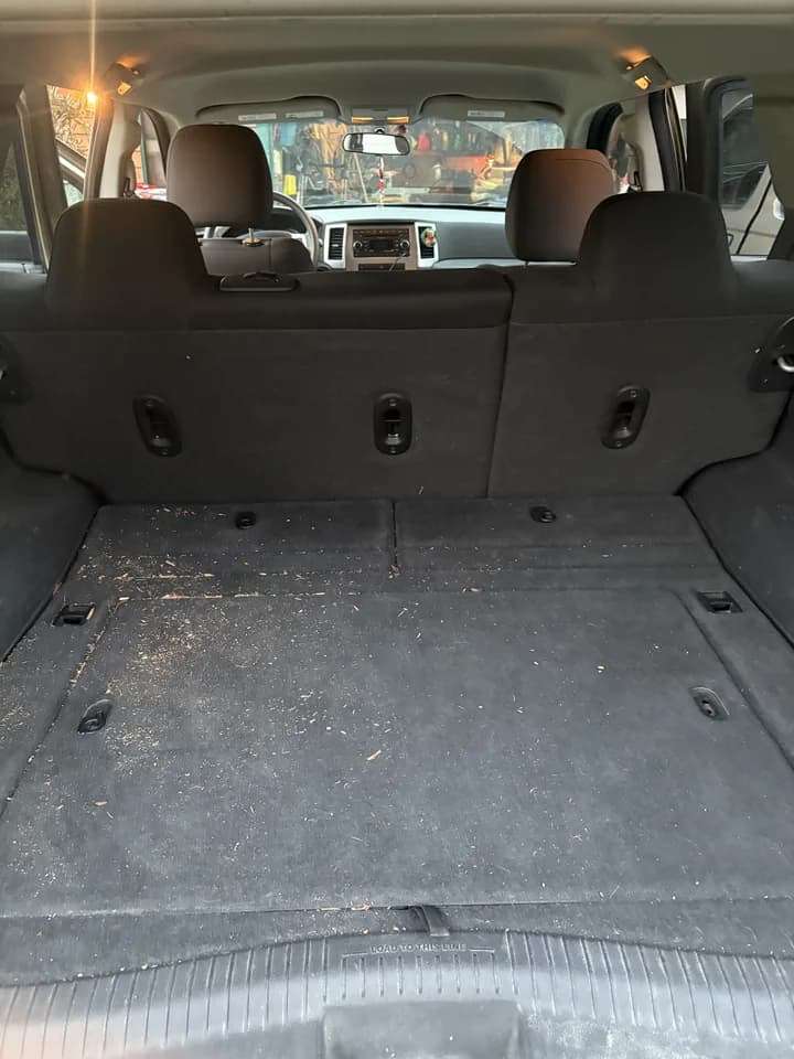 Before: Cargo floor